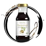 Yacon-Sirup Bio Yakonsirup (Vegan) Sirup Ohne Zucker-Zusatz, Natürlicher Flüssiger Zuckerersatz...